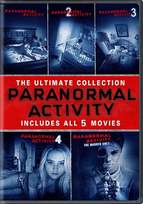 Paranormal Activity The Ultimate Collection Dvd 2015 Region 1