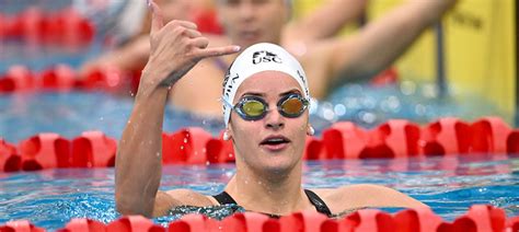 kaylee mckeown oh so close to a world record in the 100m backstroke swimming nsw