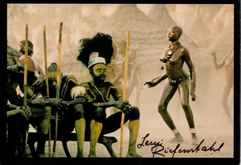 Bid Now Historic Leni Riefenstahl Signed Africa 7x5 Colour Photo