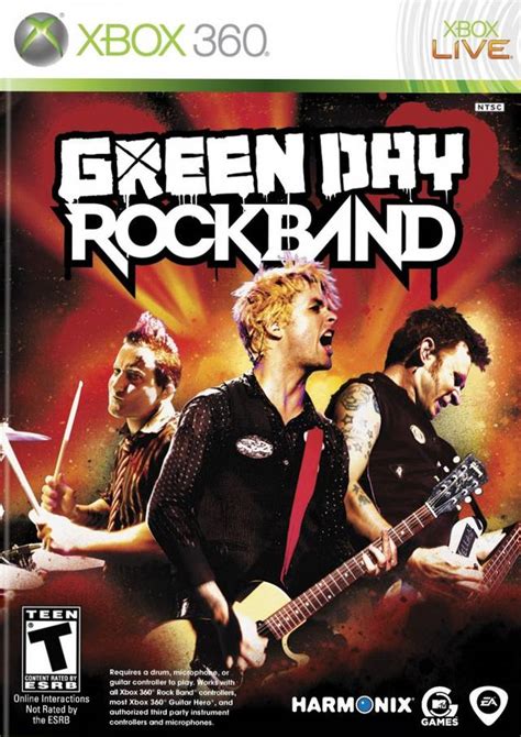 Green Day Rock Band Xbox 360 Game