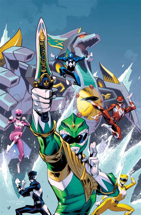Five teenagers call on ancient powers to defend the earth from evil. Mighty Morphin Power Rangers Issue 07 Covers - Tokunation