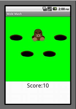 So if you want to learn app inventor see. Mole Mash V2 with Sprite Layering