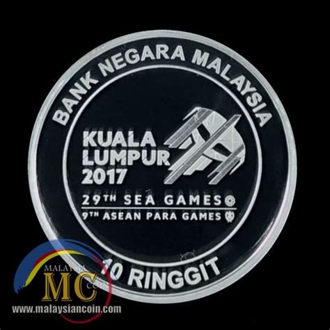 Memastikan semua urusan persediaan lawatan/misi luar negara di. Syiling Peringatan Sukan SEA 2017 - Malaysian Coin
