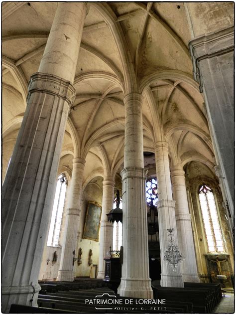 PATRIMOINE DE LORRAINE BLENOD LES TOUL Eglise Saint Médard intérieur