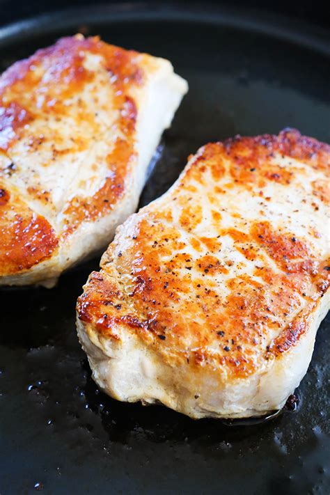 Pan Fried Pork Chops Recipe