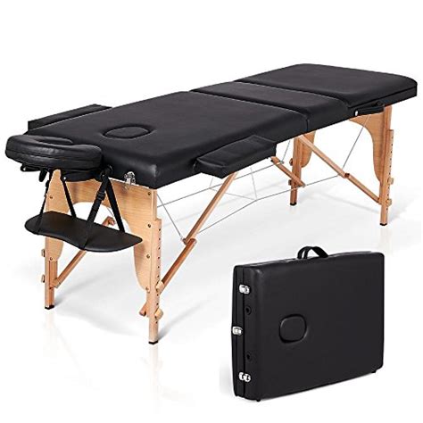 Yaheetech Portable Folding Massage Table Facial Slaon Spa Be