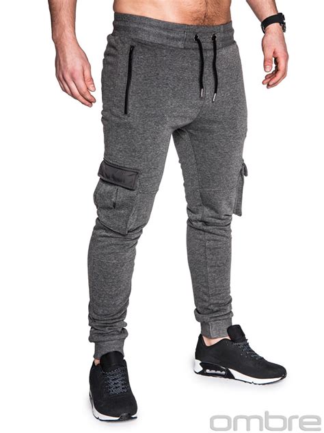 Mens Sweatpants P429 Dark Grey Modone Wholesale Clothing For Men