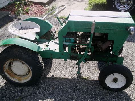 I have a second hand craftsman lawn tractor from the 90's (afaik). early 50's Burns Garden Tractor - Yesterday's Tractors