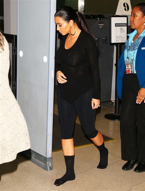 Kim Kardashian Booty In Tights 01 Gotceleb