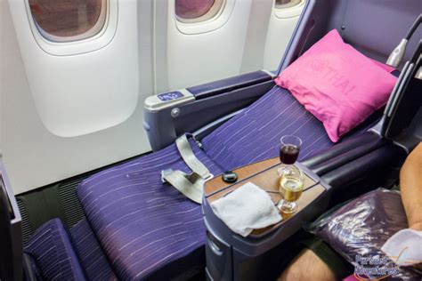 Review Thai Airways Business Class Boeing Bangkok To Auckland