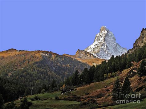 The Matterhorn Above Zermatt Photograph By Elvis Vaughn Fine Art America