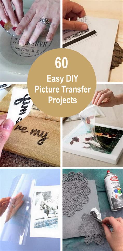 60 Easy Diy Picture Transfer Projects Styletic