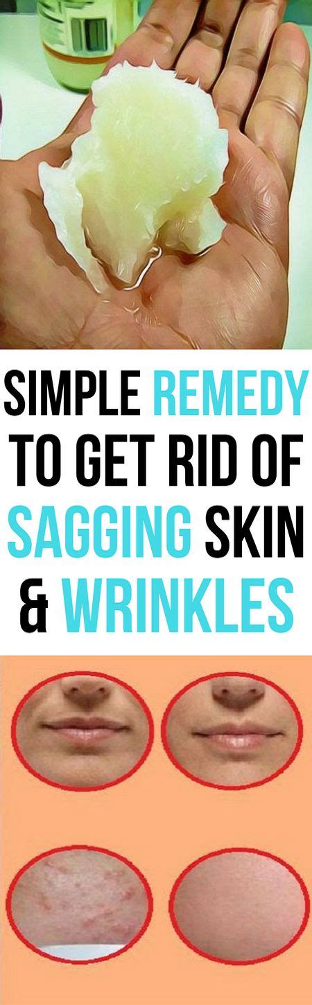 Amazing Natural Remedy For Sagging Skin And Wrinkles Skin Care