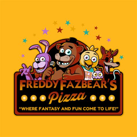 Five Nights At Freddys Logo Pc T Shirt Teepublic