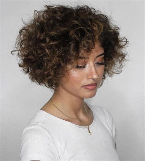 short bob for naturally curly hair short curly hairstyles for women short curly bob haircuts