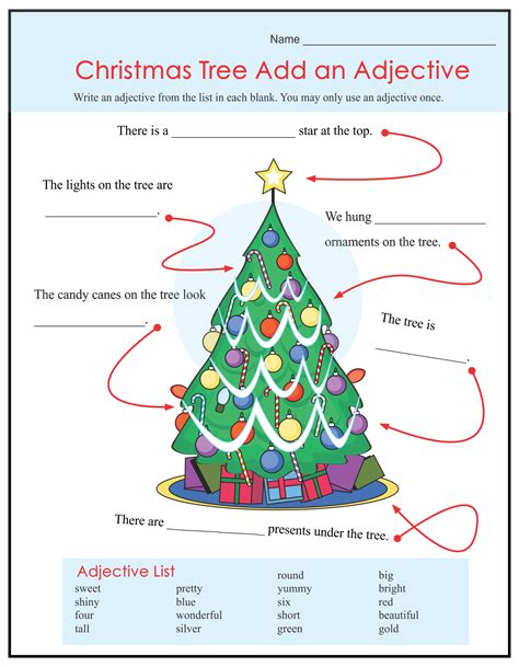 Printable Christmas Worksheets For Kids