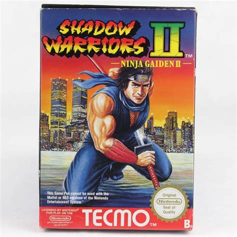 Shadow Warriors Ii Ninja Gaiden Ii Nintendo Nes Boxed Pal B