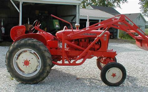 1956 Ac Wd45 Factory Wide Front With 17 Allis Chalmers Loader