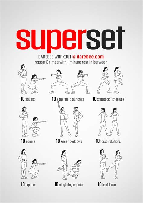 Step your right leg out to the side and lower your body as you bend your knee, keeping your left leg straight. Superset Workout - lower body and core | Standing workout ...