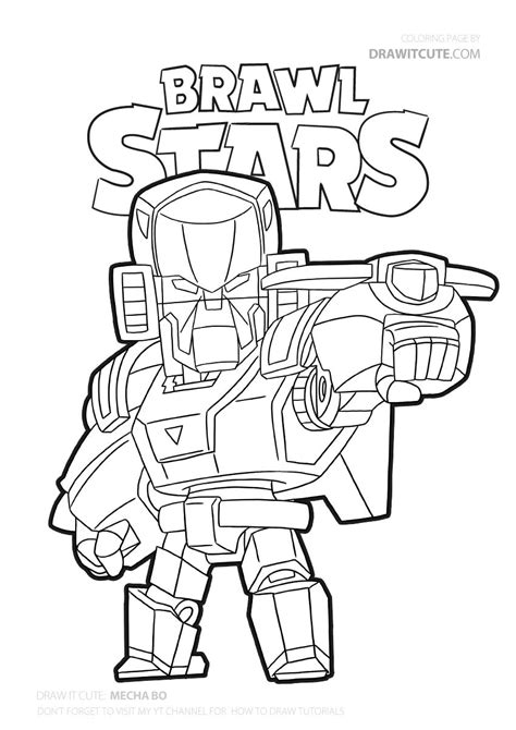 You also can use his super to move faster by throwing the ball first wait till the enemy destroys the box, come to steal the box then roll away. Draw It Cute on Twitter | Star coloring pages, Coloring ...