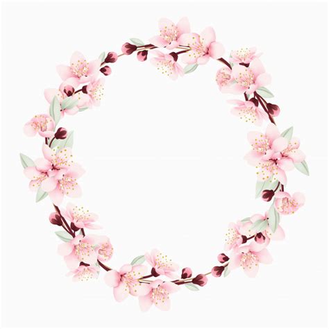 Libreria cattolica online, oltre 100000 libri: Sfondo cornice floreale con fiori di ciliegio | Vettore ...