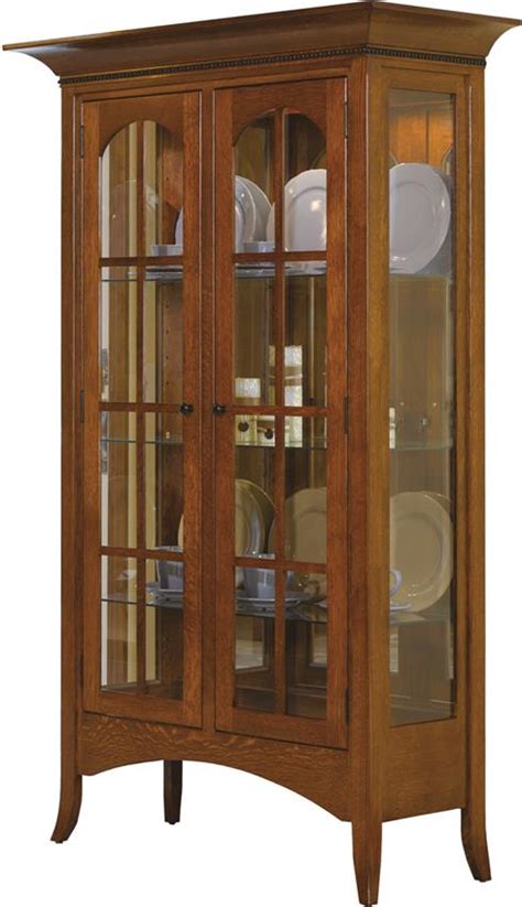 Amish abby curio cabinet with drawers attract attention with a custom made abby curio cabinet. Amish Bunker Hill Curio Cabinet
