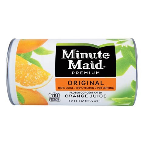 Minute Maid Original Frozen Concentrated Orange Juice 120 Fl Oz