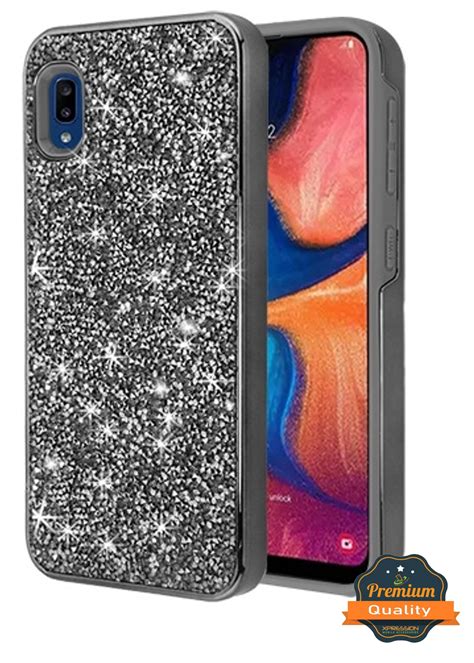 Samsung Galaxy A10e Phone Case Glitter Heavy Duty Rugged