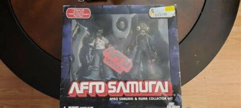 Afro Samurai And Kuma Collector Set Dc Unlimited Suncoast Fye Exclusive