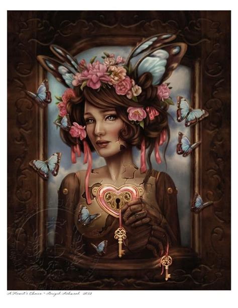 A Hearts Choice Digital Painting By Ashwood Arts Brigid Ashwood Art