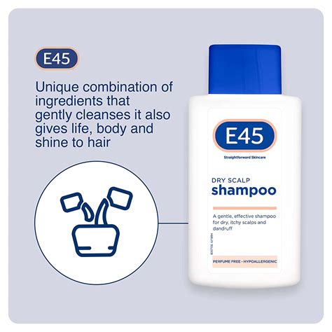 E45 Dry Scalp Shampoo 200ml Visit Cosmetics
