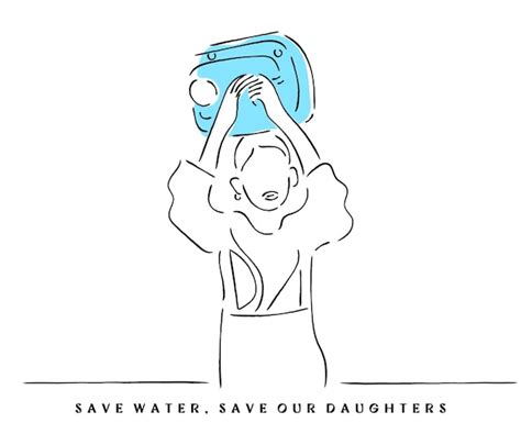 Premium Vector Save Water And Save Us