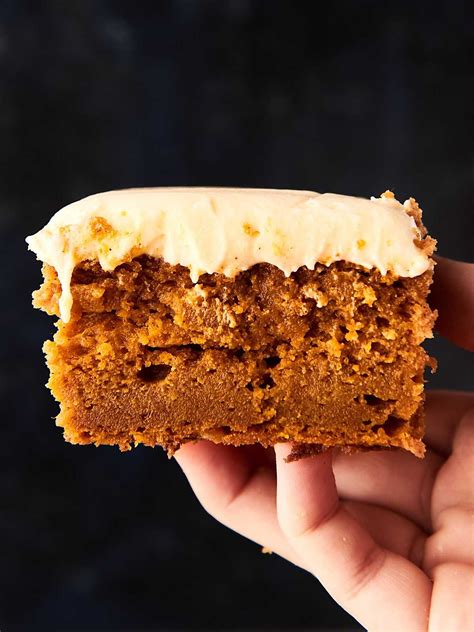Easy Pumpkin Bars Recipe With Cream Cheese Frosting These Bars Are