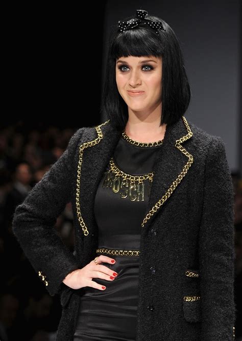 Photos Katy Perry Models For Moschino At Milan Fashion Week