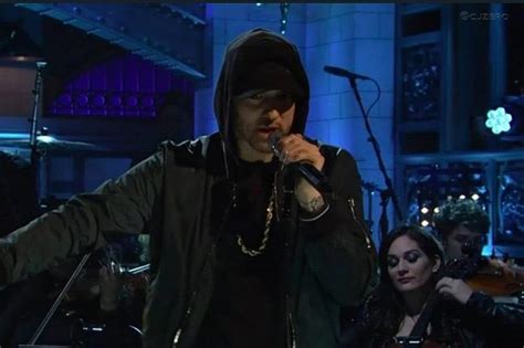 Eminem Performs Walk On Water On Saturday Night Live Xxl