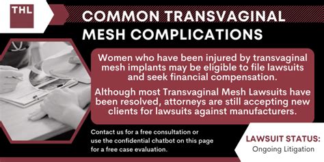 Common Transvaginal Mesh Complications Guide