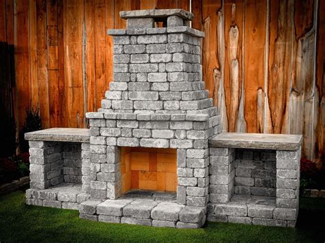 Shop Diy Kits Outdoor Fireplace Kits Outdoor Fireplace Outdoor