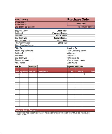 FREE 20 Order Form Templates In PDF MS Word Excel