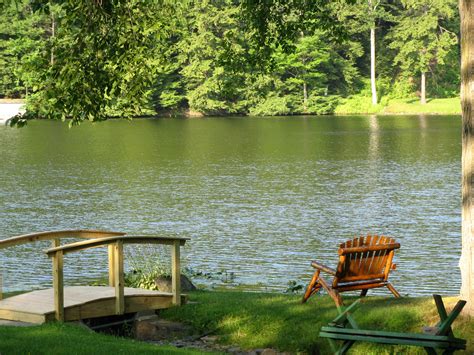Peaceful Scene At Big Pond Pa Summer 2011 Photo Taken By Deyonne