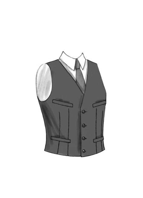 B6339 Butterick Patterns Vest Double Breasted Sewing Patterns