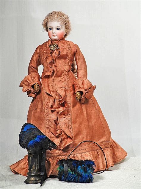 Beautiful French Poupee Attributed To Rohmer Marks Lot 76 Victorian Dolls Antique Dolls