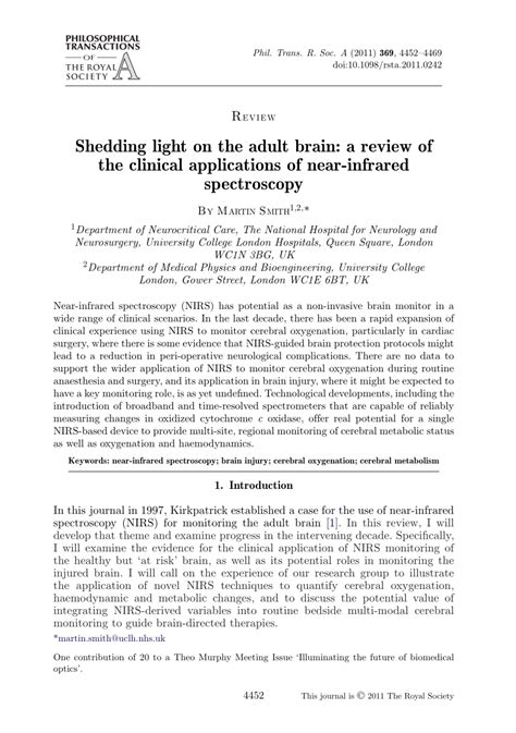 Shedding Light On The Adult Brain A Review Of The Clinical