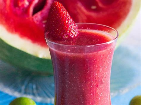 Strawberry Watermelon Smoothie Recipe And Nutrition Eat This Much