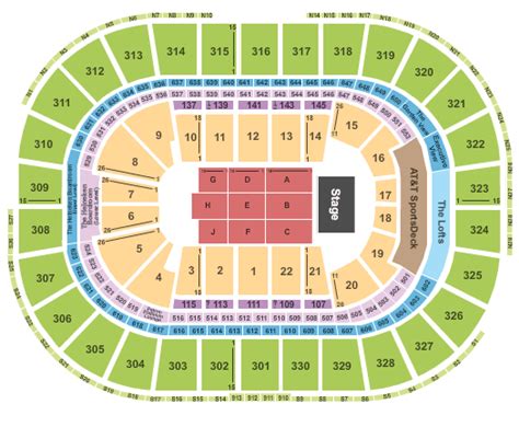 Td Garden Seating Chart With Seat Numbers