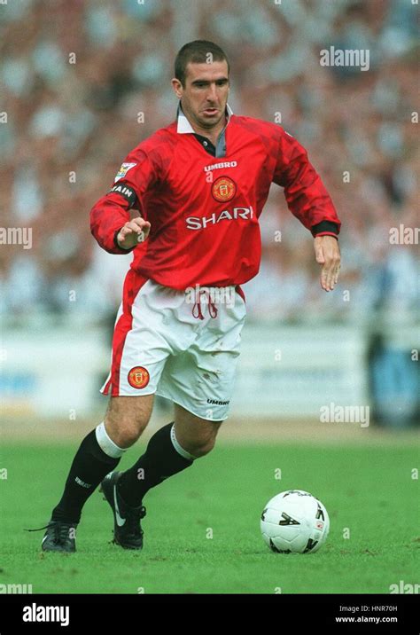 Eric Cantona Manchester United Fc 02 August 1996 Stock Photo Alamy