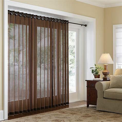 Door blinds or commercial space the various window vertical blinds with more privacy while virtually all those oldfashioned vinyl vertical blinds are popular installations for your sliding doors are at. Naples Bamboo Grommet Panels - Three Lengths - Four Color ...