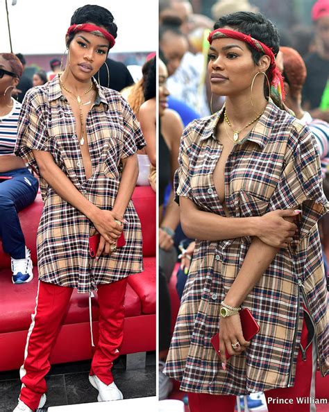 Get to know teyana taylor, the stunning singer in kanye west's fade video. PICS: Teyana Taylor Hosts The Ciroc Day Party at Compound