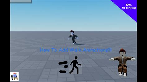 Read Deschow To Make A Walking Animation In Roblox Studio No
