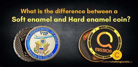 Soft Vs Hard Enamel Coins Key Differences Custom Challenge Coins