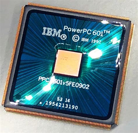 Ibm Powerpc 601 Microprocessor First Powerpc Ppca601v5fe090 Apple
